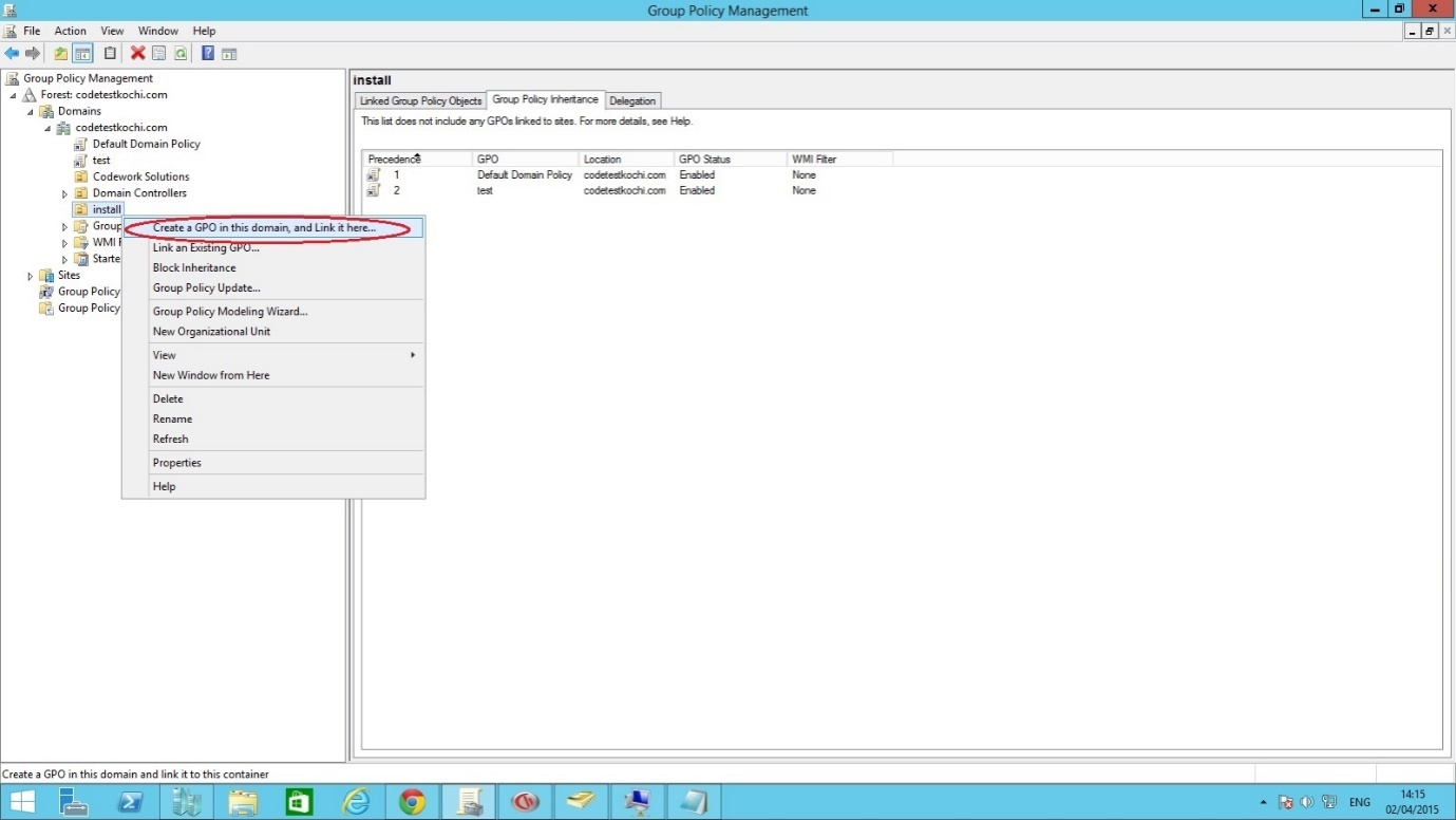 cwClientDeploy.bat dosyasını GPO ile çalıştırmak