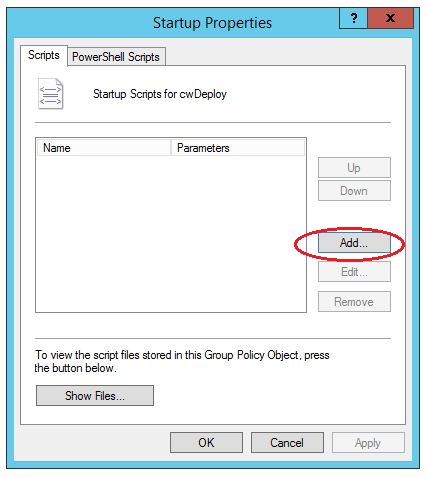 cwClientDeploy.bat dosyasını GPO ile çalıştırmak